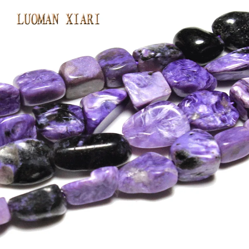 Бусины Из Натурального фиолетового камня 6 9 мм 15 дюймов|purple stone beads|stone beadsbeads for jewelry