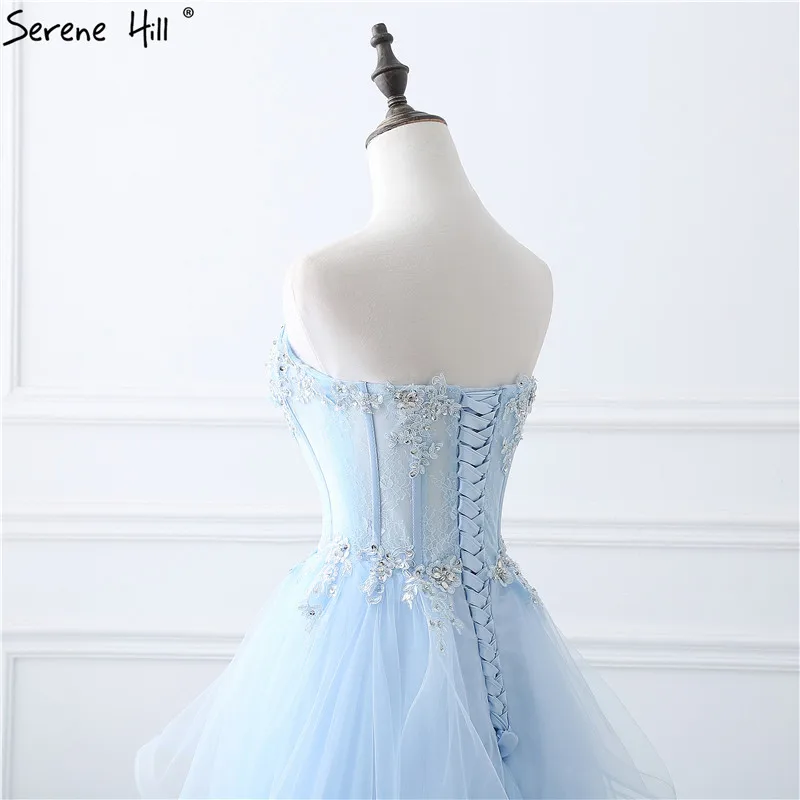 Blue Diamond Sequined Tulle пикантные вечерние платья 2019 с открытыми плечами A Line модное