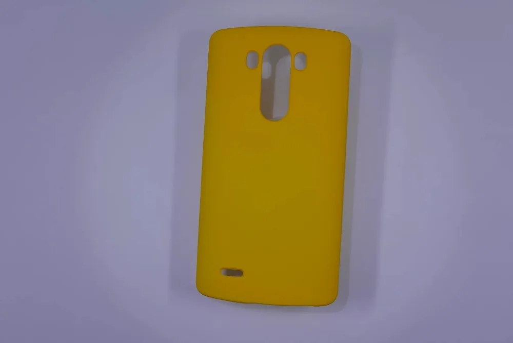 Красочные Матовая Резина Hard Back Cover Case For LG G Vista D631 5.7 дюймов Ультра Тонкий Пластик