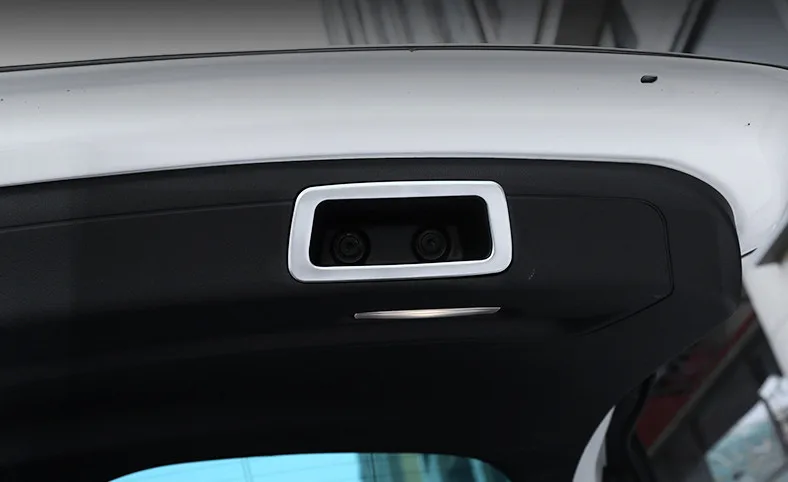 

For Maserati Levante 2016 Car-Styling ABS Matte Chrome Rear Trunk Handle Frame Trim Refiting Interior Moldings Stickers