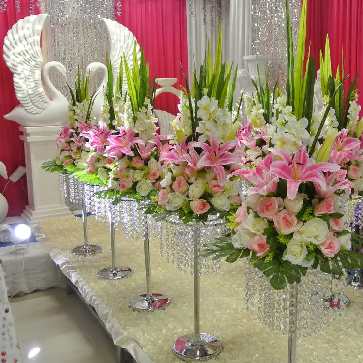 Искусственные цветы лилии белые розовые синие 70 см 27 5 дюйма flower wedding blue | Искусственные и сухие цветы -32697557400
