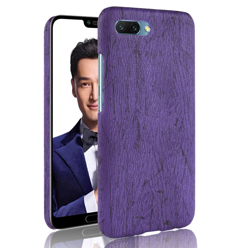 Woodern Skin Retro Leather Case For Huawei Honor 10 9 8 Lite 7 7C 7A 7X 6A 6X 6C 5C Cover Luxury Hard Shell On Phone Cases Funda |