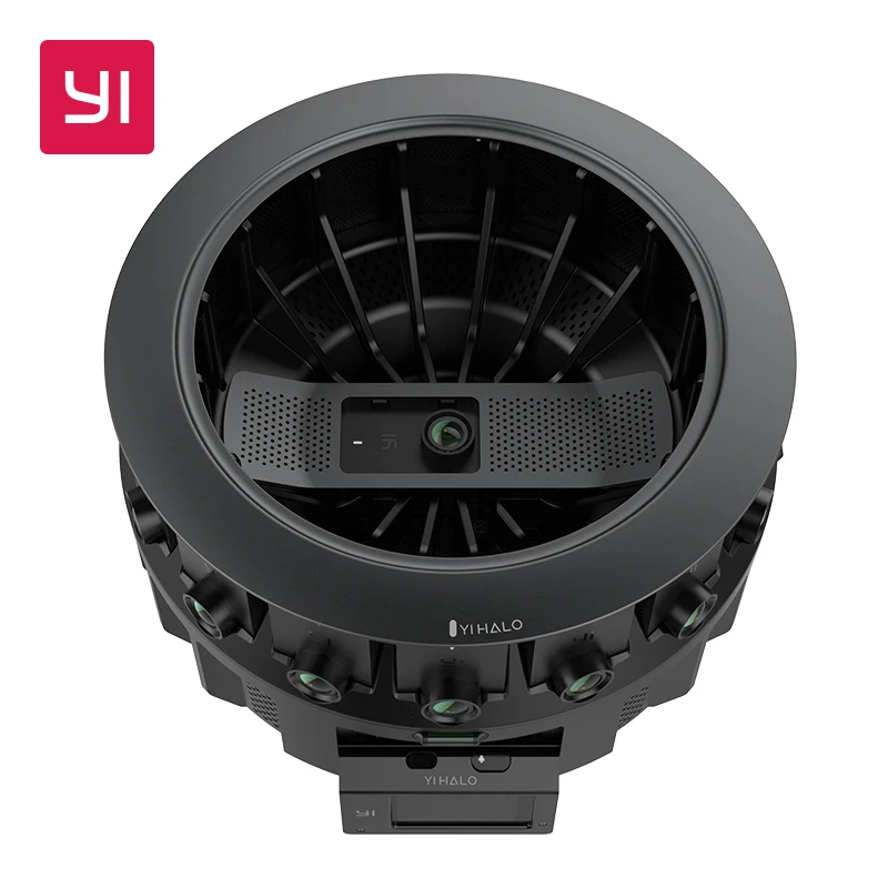 YI HALO VR камера 3D-360 камера 5 ГГц Wi-Fi 2,2 дюймовый сенсорный ЖК-экран 100 минут работы от аккумулятора Основной Процессор Ambarella