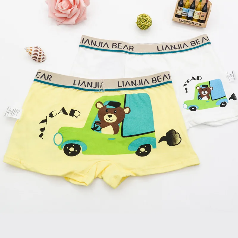 Children underwear kids for boys cotton four-corner colored panties |