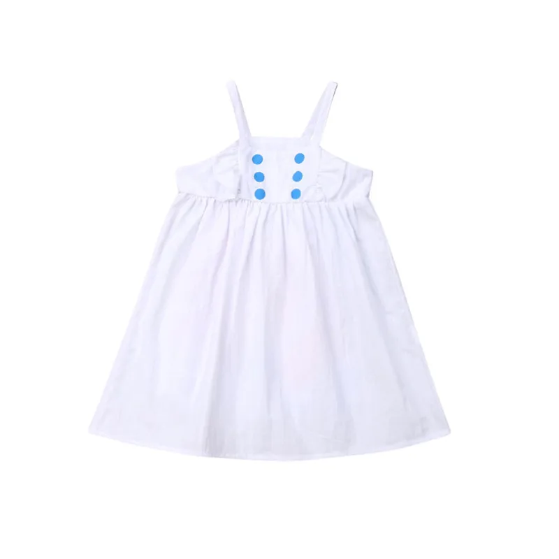 Toddler Kids Baby Girls Sleeveless Dresses Newborn Fashion Dress Summer Butterfly Outfits Suspenders Sundress | Детская одежда и