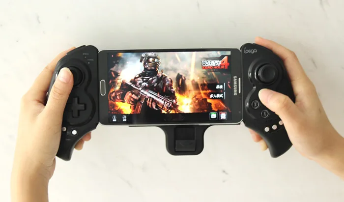 IPEGA PG 9023 PG9023 Bluetooth игровой контроллер геймпад для смартфона Android ipad PC растягивающийся джойстик с подставкой телескопический