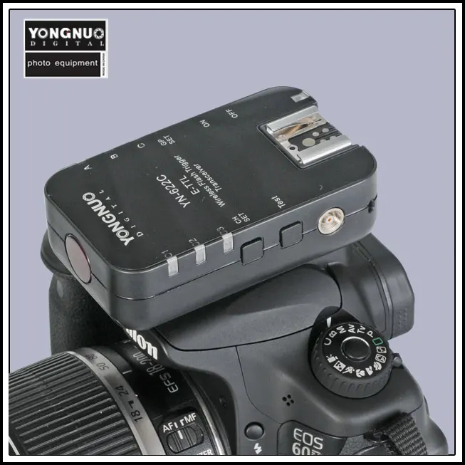 Беспроводной триггер Yongnuo YN 622C 622 ETTL HSS 1/8000S 2 трансивера для Canon 1100D 1000D 650D 600D 550D 7D 5DII