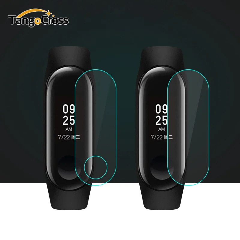 Защитная пленка для экрана mi Band 3 Xiaomi band мягкое не закаленное