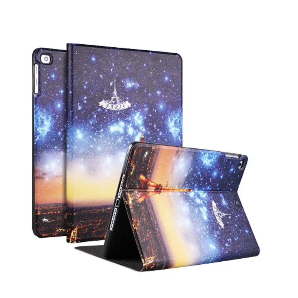 Чехол для iPad Air 1 2 печатающие из мягкого силикона с узором чехол для планшета для нового iPad 9,7 дюймов A1822 A1823 A1893 A1954 - Цвет: A001