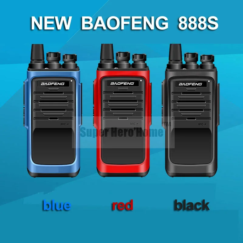 Новый Baofeng BF-888S Профессиональные Walkie Talkie BF 888 S 5 Вт UHF 400-480 мГц ручной