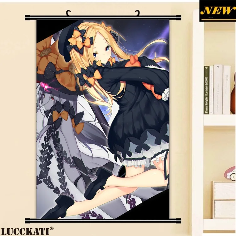40X60 см Fate grand order Fate/go Fgo Сексуальная лоли калочка мультфильм аниме Искусство Настенная картина плакат прокрутка Ткань Холст Живопись