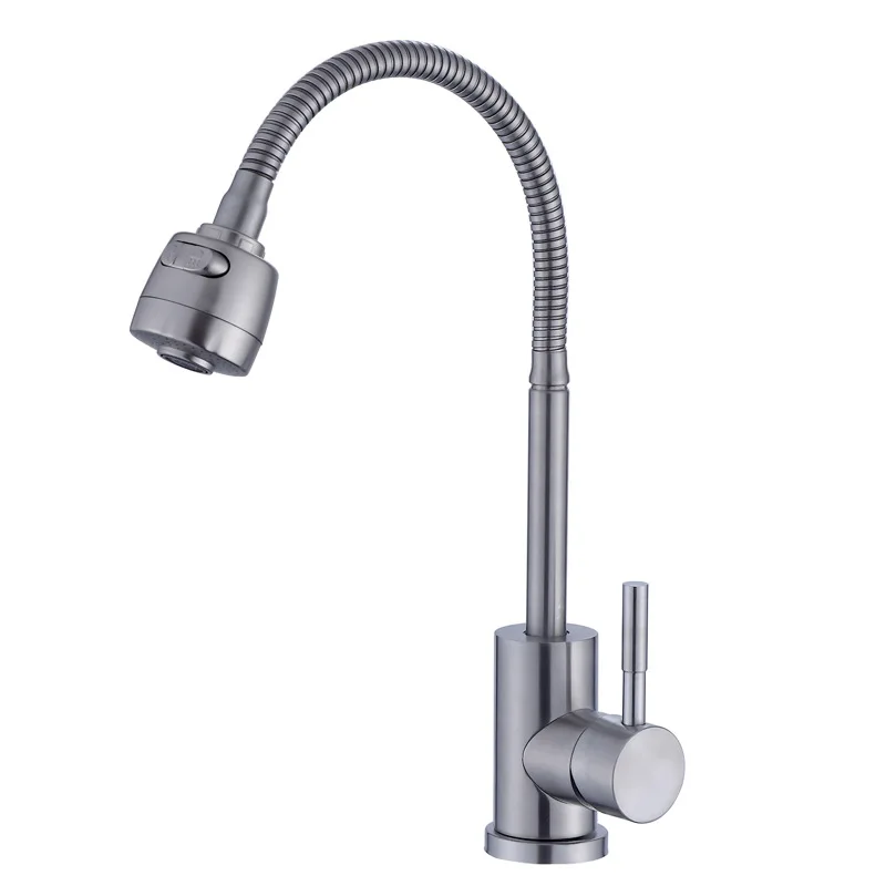 

304 stainless steel sprinkler kitchen faucet