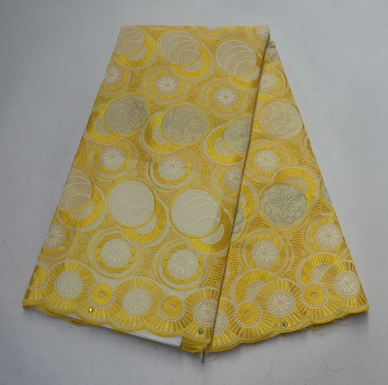 Новинка 100% швейцарская хлопчатобумажная кружевная ткань вышивка Белая