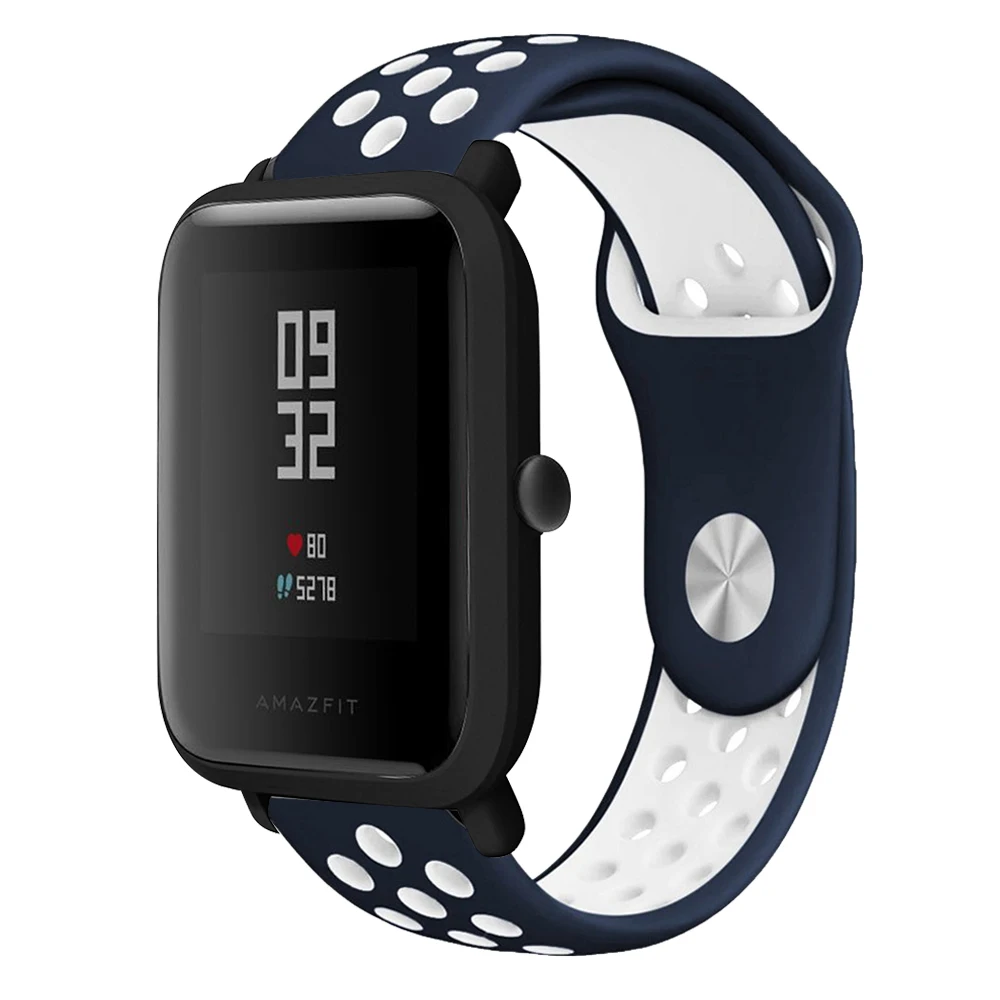 Ремешок для часов Xiaomi Huami Amazfit Bip BIT PACE Lite Youth band силиконовый ремешок браслета