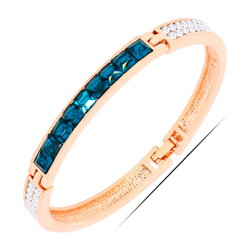 Zhen Tomomi Chic Geometric Crystal Sweet Unique Artful Personality Elegant Dignified Lady Style Fashion Women Bracelets Bangles | Украшения