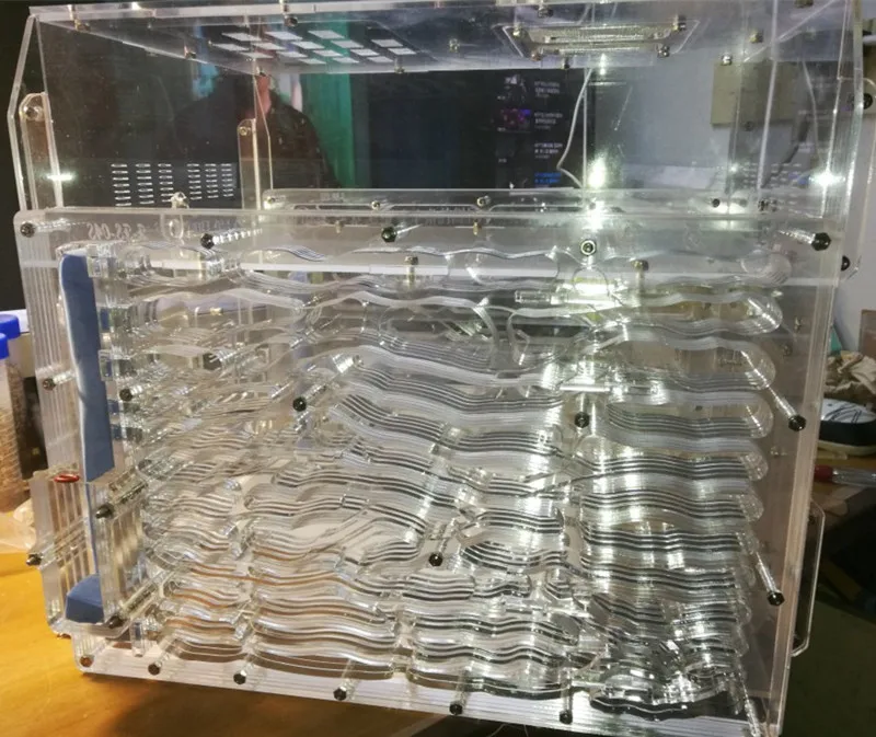 Муравьиное гнездо большое пространство 2 слоя влаги с зоной подачи муравьиного