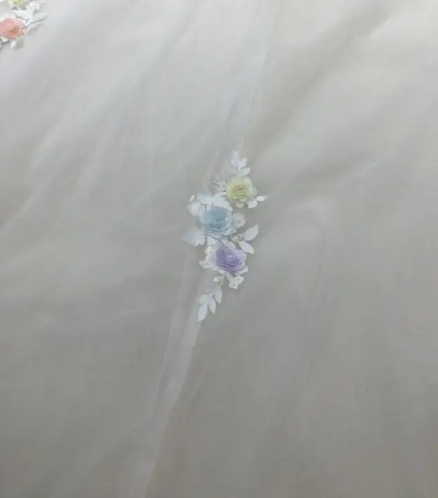 BANVASAC новые элегантные цветы без бретелек свадебные платья вышивка бисером