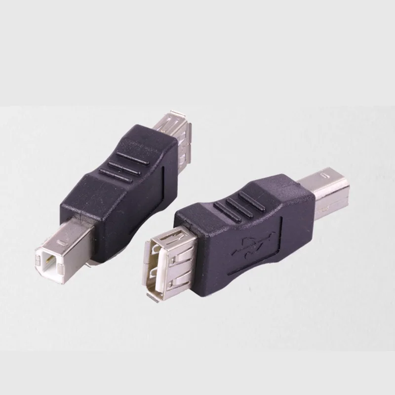 10 шт./лот USB 2 0 Тип A Разъем Мама к папе принтера адаптер для сканера синхронизация