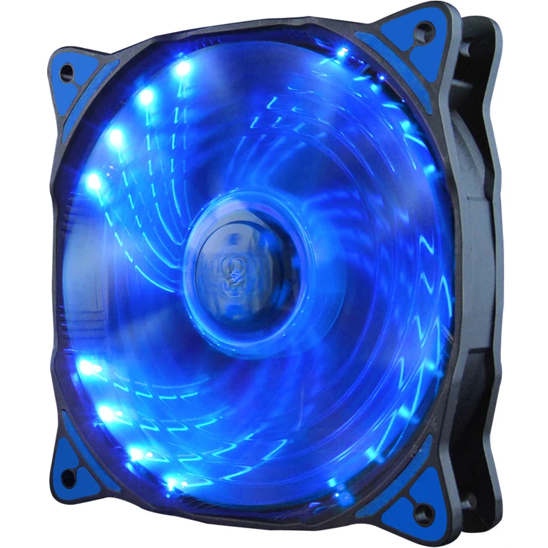 PCCOOLER f1211 12 см чехол для ноутбука вентилятор охлаждения Silent Fan 16 светодиодов ТИХИЙ