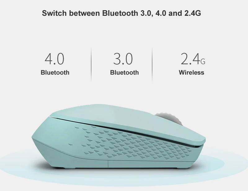 Rapoo Silent Беспроводной Оптический Мышь с Bluetooth 4,0/2,4 РФ 3,0 г Mute мини Бесшумная мышь для Macbook PC ноутбук
