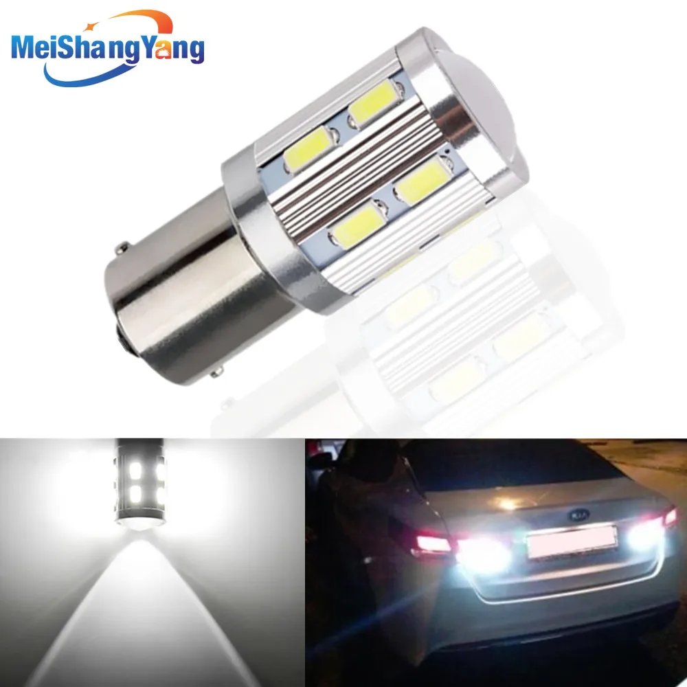 1156 BA15S 12 SMD Cree чипы 5730 py21w/ p21w R5W Автомобильные стоп сигналы задние фонари