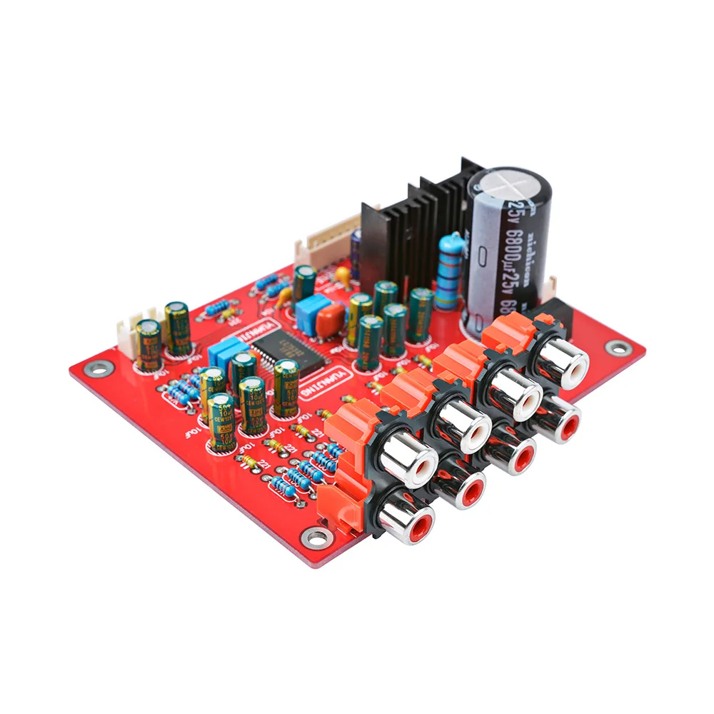 Пульт дистанционного усилителя AIYIMA LC75342 Tone Board ЖК дисплей 4 полосный аудиовход