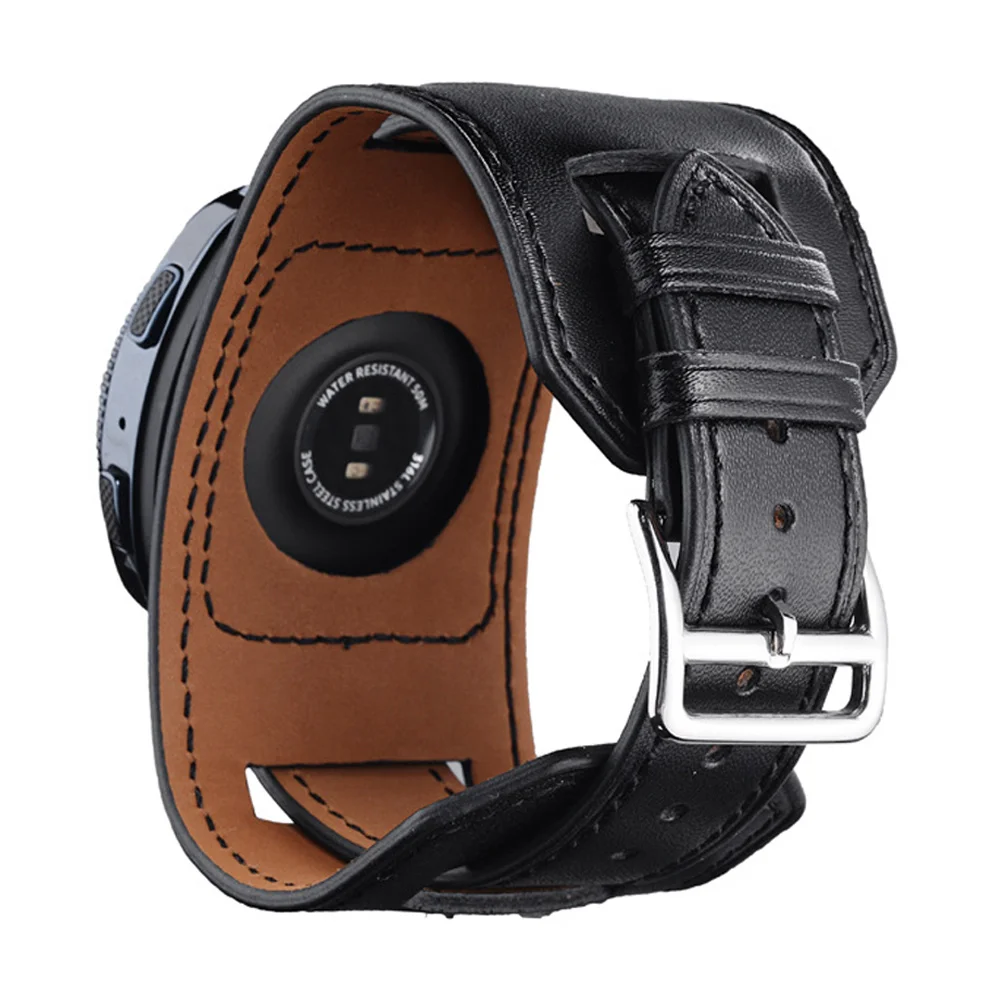 Спортивный Браслет Aivtalk ремешок для часов samsung gear Sport S4 20 мм сменный кожаный Smart Watch