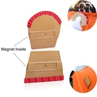 2 шт., автомобильный Магнитный скребок из углеродного волокна