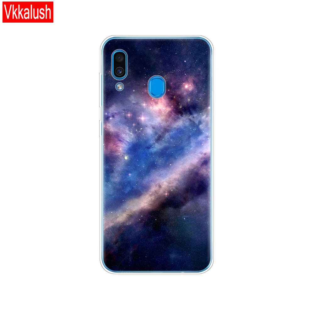 80090 Чехол для Samsung Galaxy A20, чехол A20E, силиконовая задняя крышка из ТПУ для Samsung A20 A 20 A205F A20E A202F, мягкий чехол, бампер - Цвет: 80090