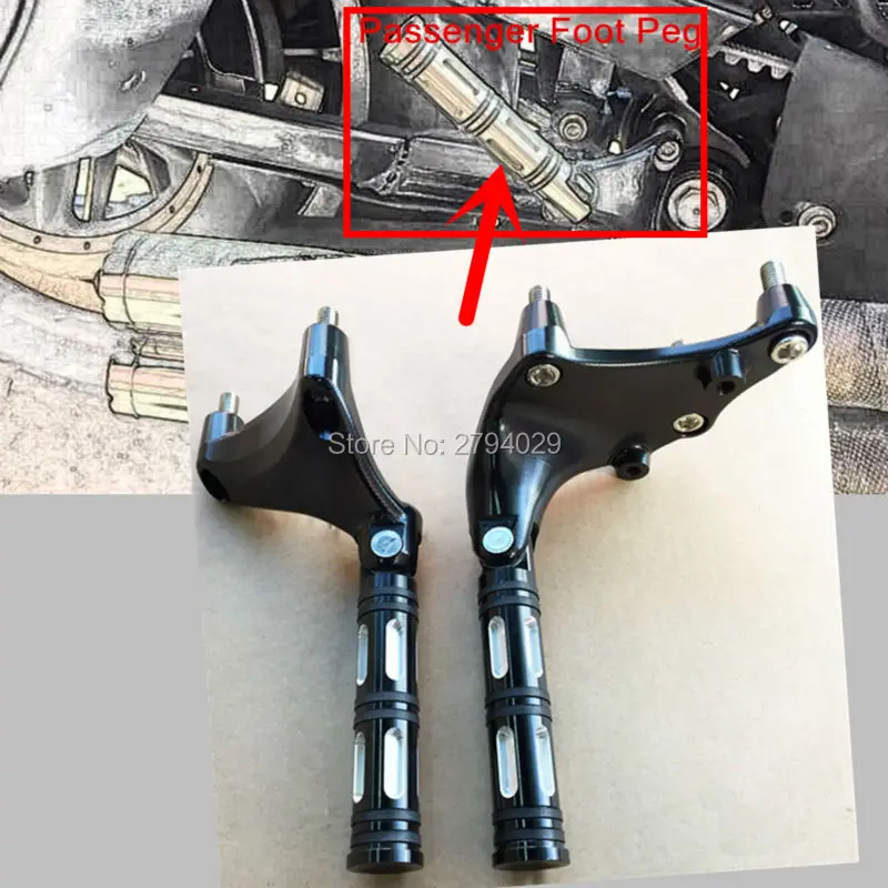 

Комплект для крепления подножки для Harley Davidson XL883 XL1200 X48 2014-2016