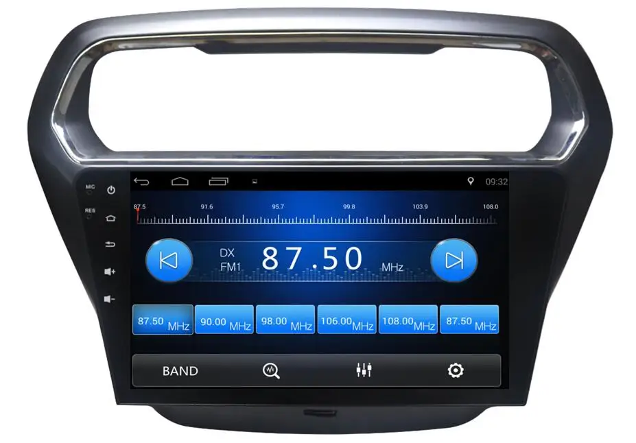 Бесплатная доставка Android 6.0 10.1 дюймовый автомобильный DVD GPS для Ford ЭСКОРТ 4-core