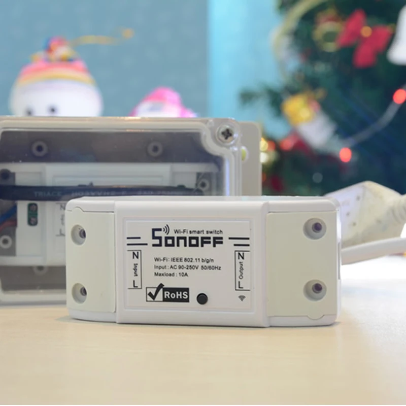Водонепроницаемый распределительный бокс Sonoff IP66 водонепроницаемый корпус с
