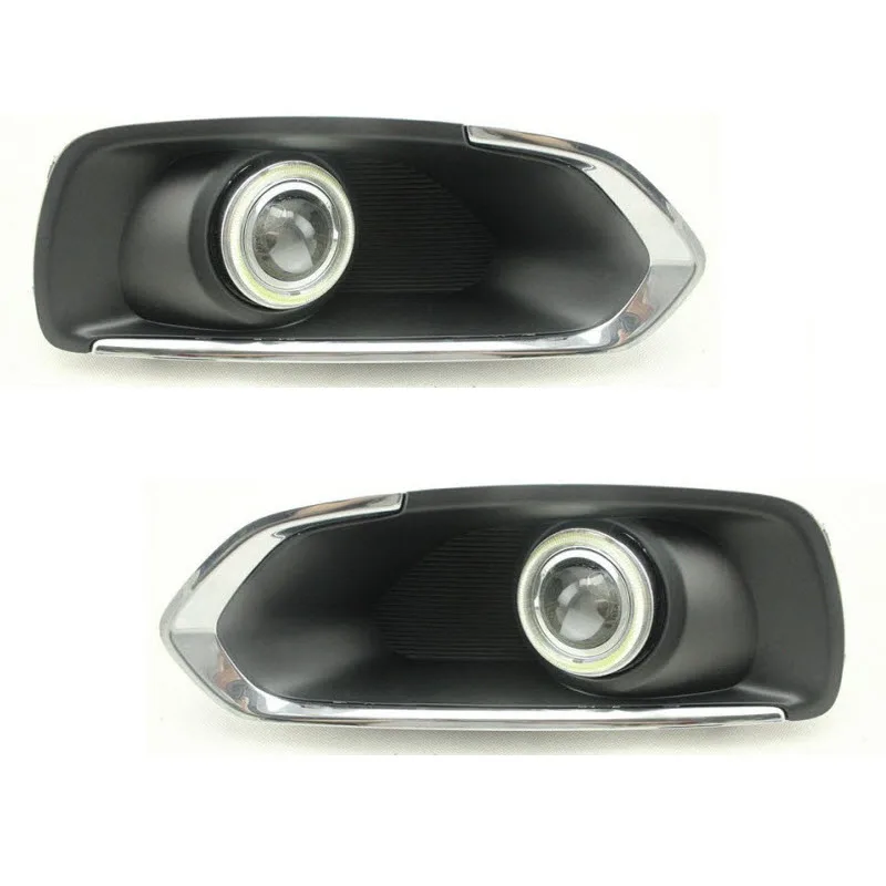 Для Suzuki S-Cross 2013-2016 COB Ангельские глазки DRL желтый сигнал светильник H11