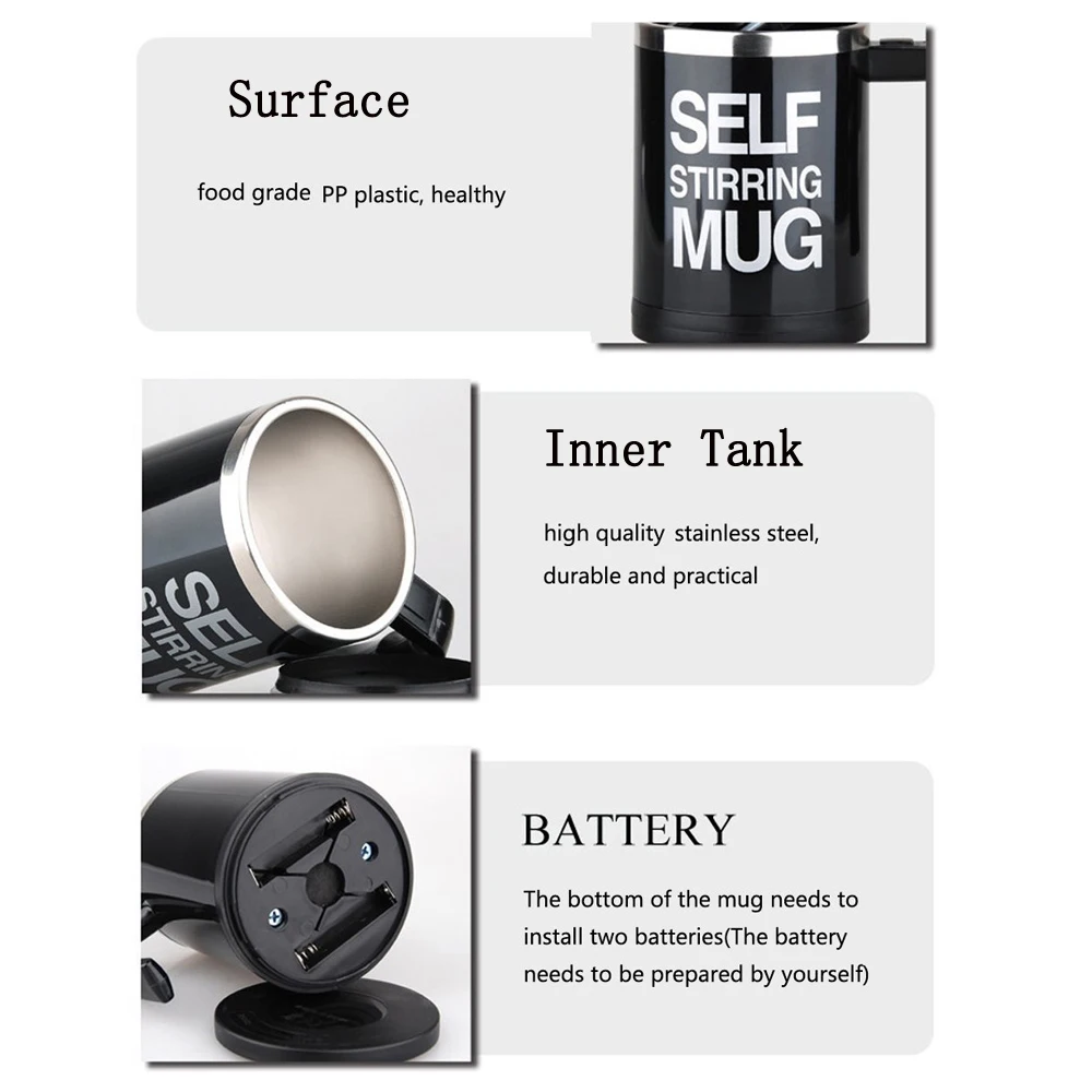 400 ml Нержавеющая сталь Электрический автоматическое вихревой сывороточного