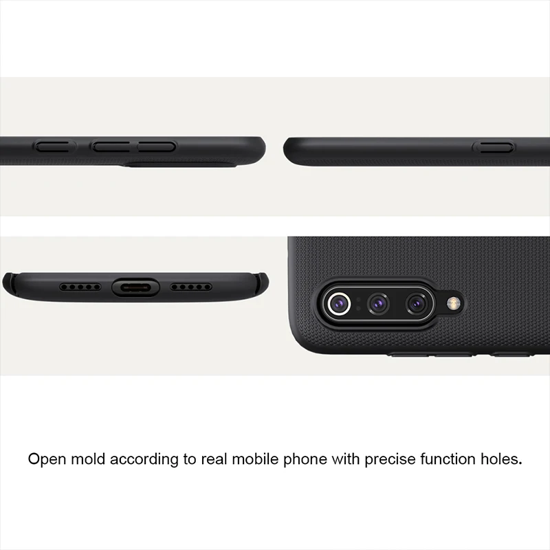 Чехол NILLKIN для xiaomi mi 9 Матовый Жесткий чехол из поликарбоната с диагональю 6 39