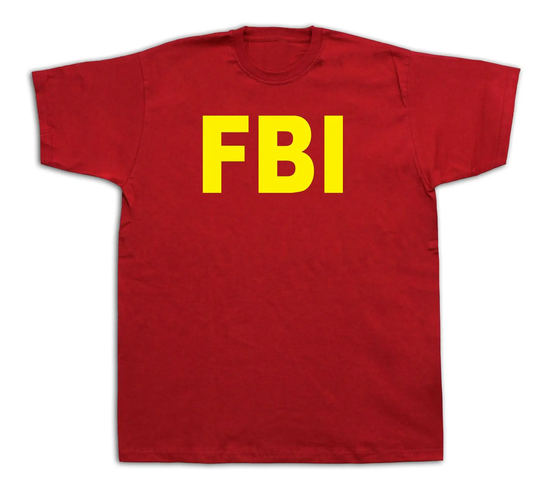 FBI Federal Bureau of Investigation USA Special t shirt costume agent bones | Мужская одежда