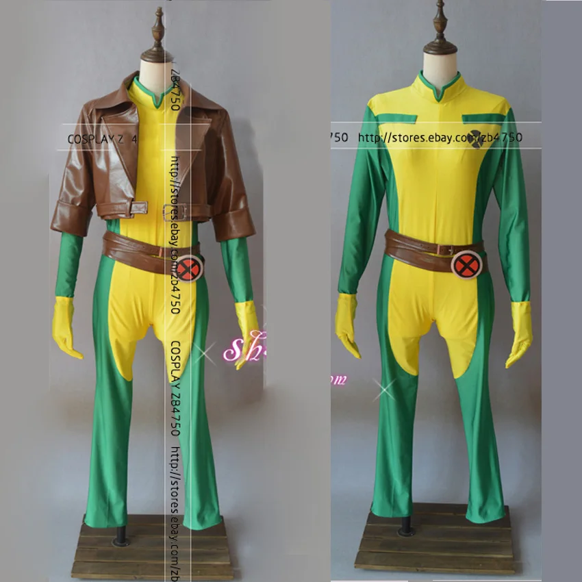 Костюм для косплея Rogue взрослых костюм на Хэллоуин изготовленный заказ |