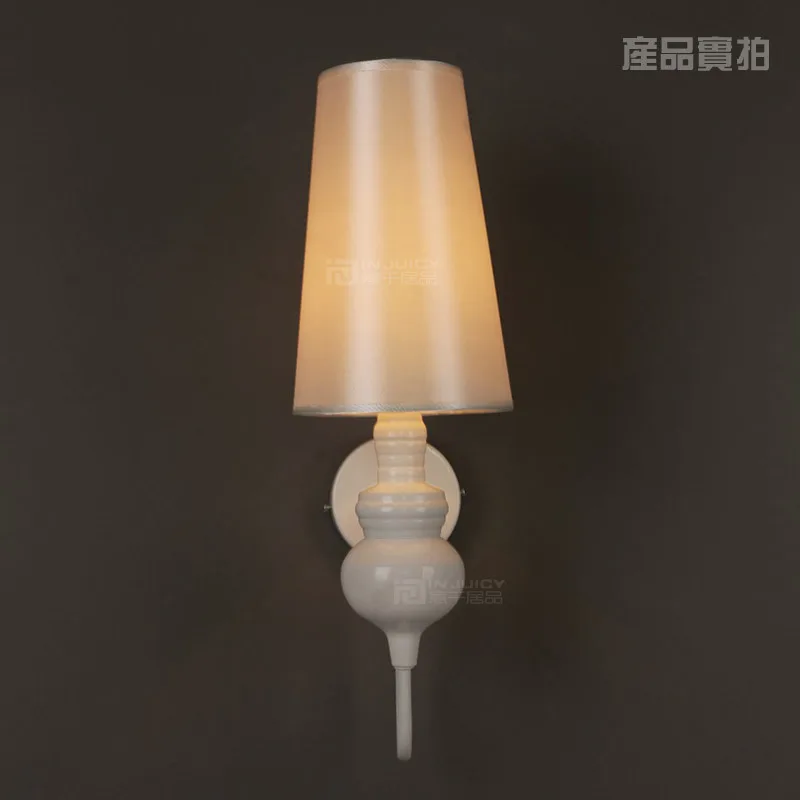 

Modern Loft Cloth Art Wall Lamp Cafe Bar Dinning Room Aisle Bedroom Hall Lamp