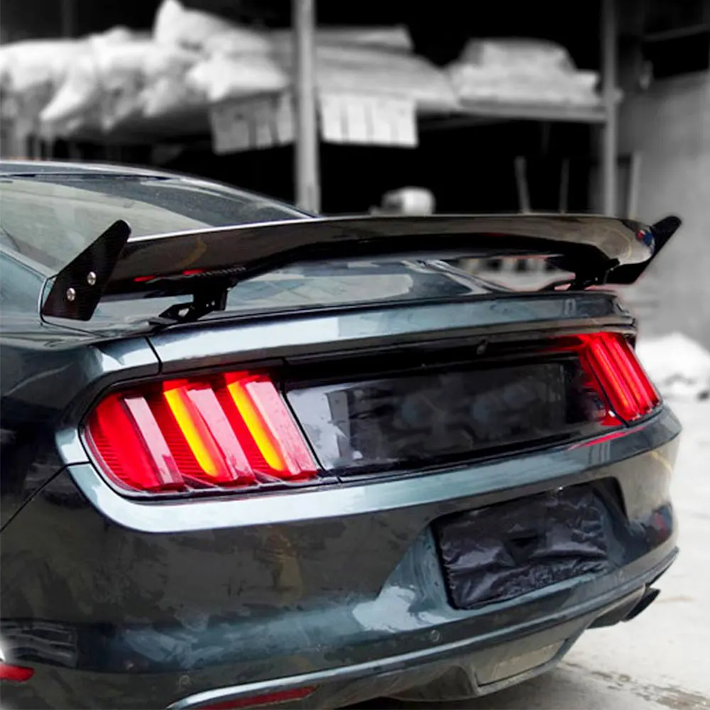 Стильный задний спойлер из углеродного волокна для Ford Mustang Coupe 2015 2016 2017