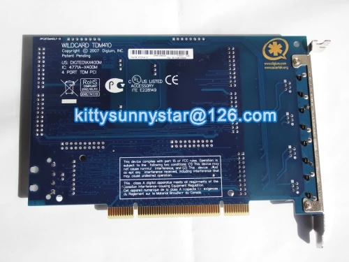 TDM410/TDM410P (3FXS + 1FXO Портов HQ-PCB Аналоговый Asterisk PCI Card VPMADT032 ЕС Для АТС VoIP |