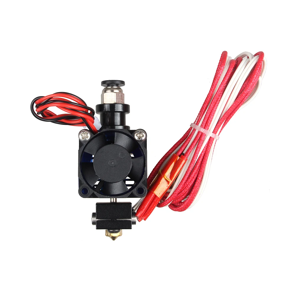 3DSWAY 3D принтеры Запчасти hotend e3d v6 набор 0 4/1 75 мм 12V 24V с охлаждающим вентилятором