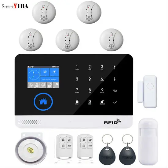 SmartYIBA WIFI RFID приложение FR пульт дистанционного управления система охранной