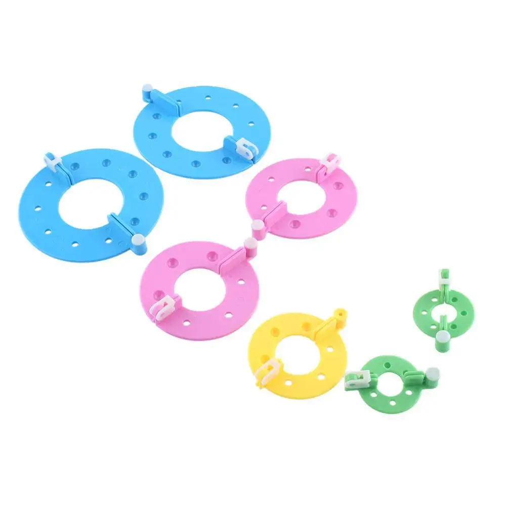 

High Quality Useful DIY Tool 4 Sizes Fluff Ball Weaver PomPom Maker Knitting Kit Kid DIY Needle Craft