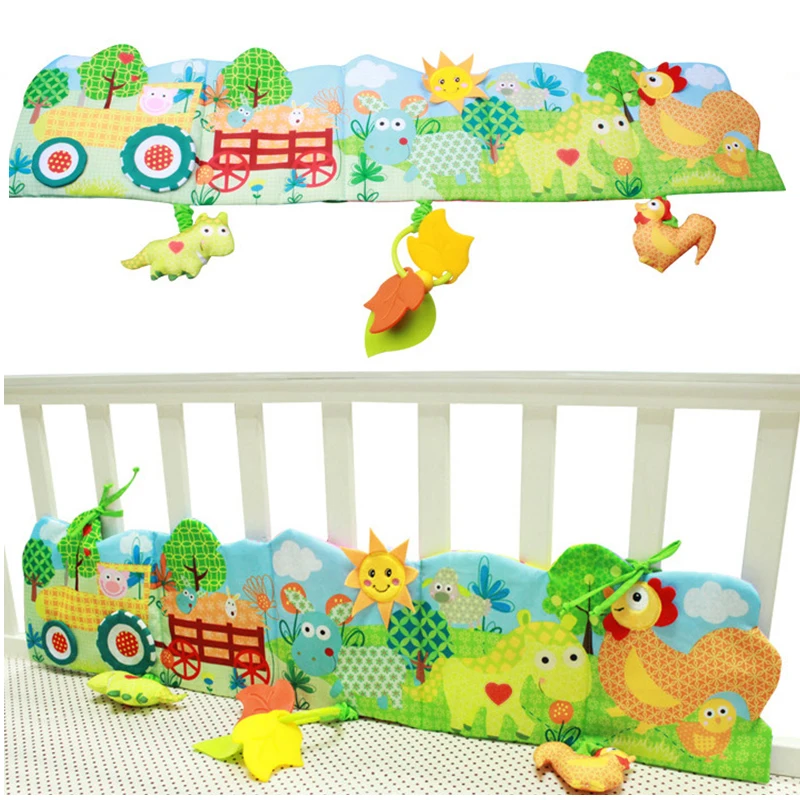 Baby Multifunctional Bed Around &amp Cloth Books With Farm Animal Model Lovely Toys For | Игрушки и хобби
