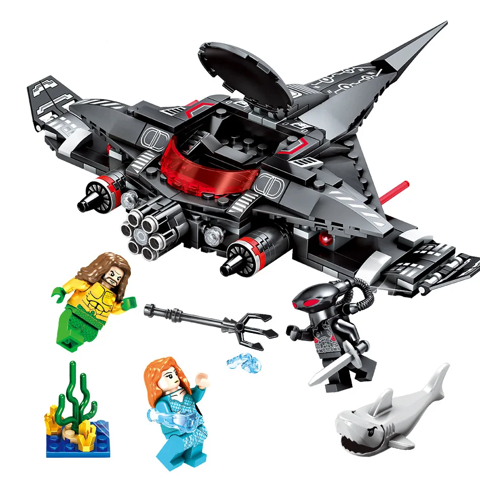 232 шт. детские строительные блоки игрушка Совместимость с legoingly marvel черные