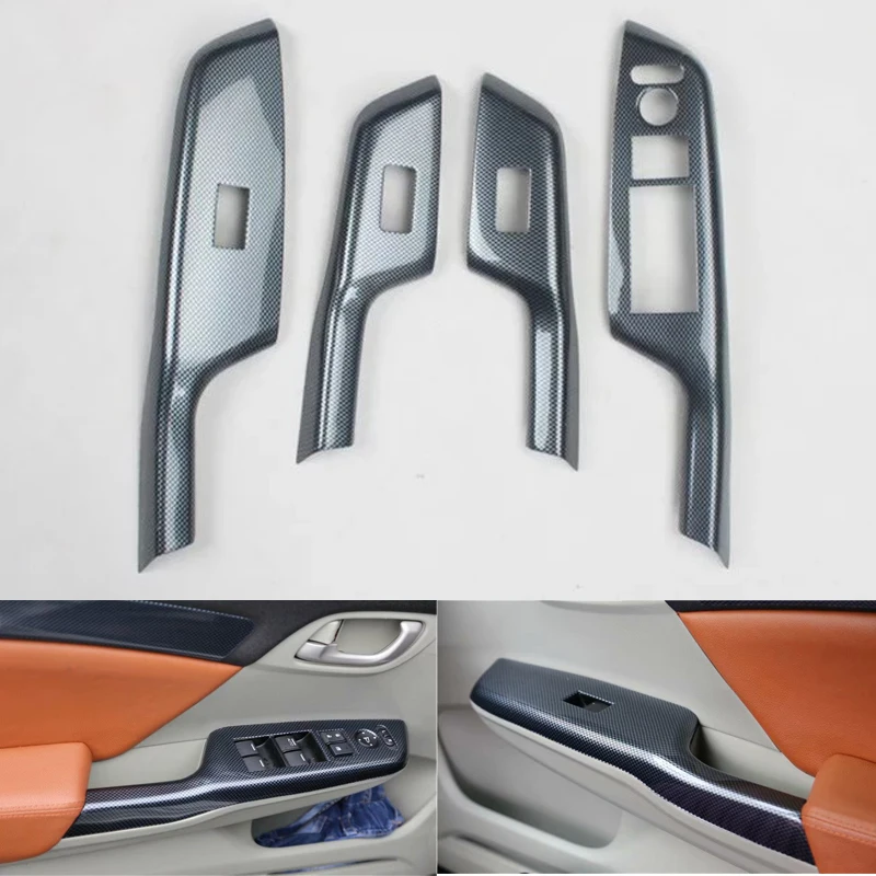 Для двери автомобиля Honda Civic 9th 2012 2013 2014 LHD подлокотник окно кнопка подъема