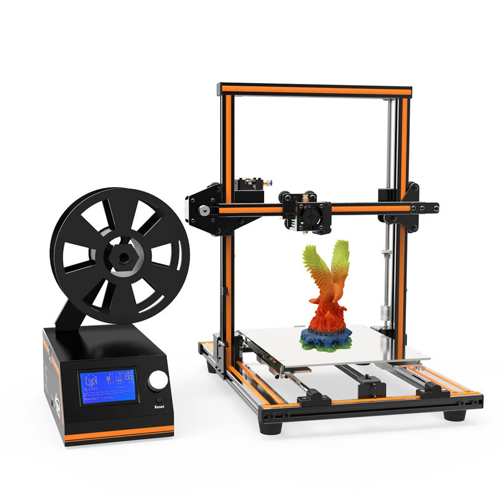 Anet E12 дешевый 3d принтер Набор DIY печати размера плюс 300*300*400 мм Reprap Prusa i3 Impresora с PLA 10 м