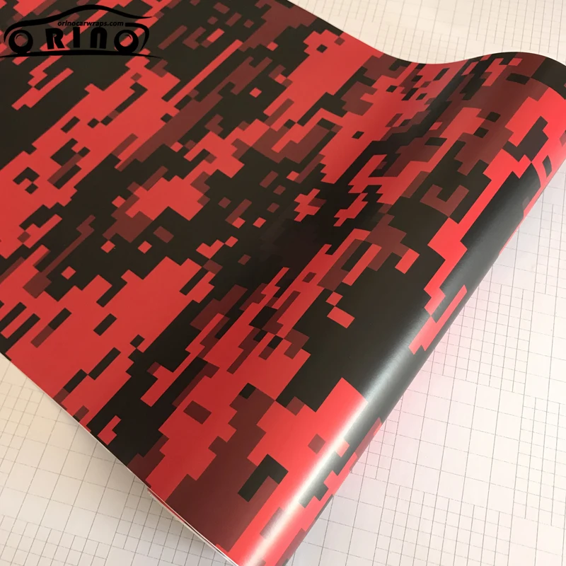 Горячая Цифровая печатная камуфляжная виниловой оберточной пленки для мотоцикла, скутера, автомобиля, наклейка, обертывание, автомобильный Стайлинг, фольга, пиксели, камуфляжная пленка, обертывание s