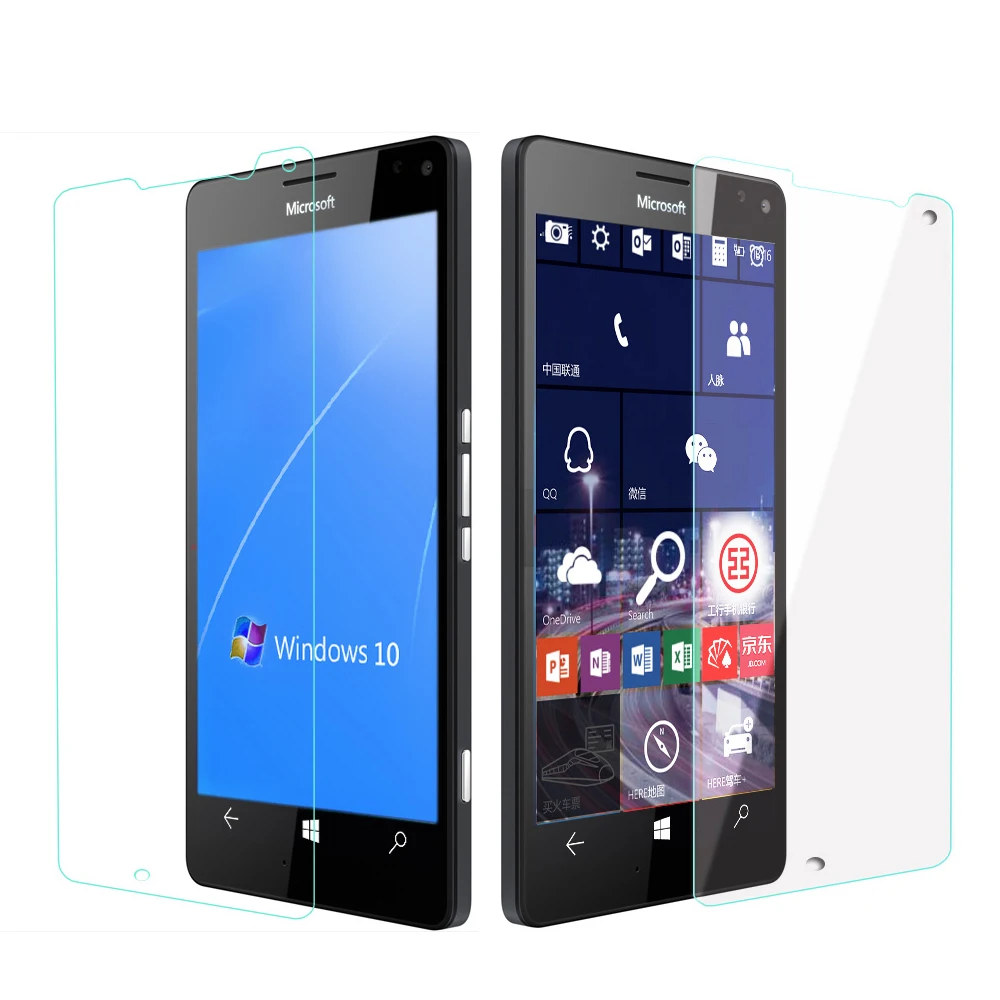 10 шт 0,026 мм защитная пленка из закаленного стекла для экрана для microsoft Lumia от Nokia 430 435 520 525 530 535 540