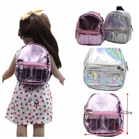 new arrival 18inch girl doll bag toy for 43cm baby dolls education toy as for 13 bjd doll mini backpack doll accessories